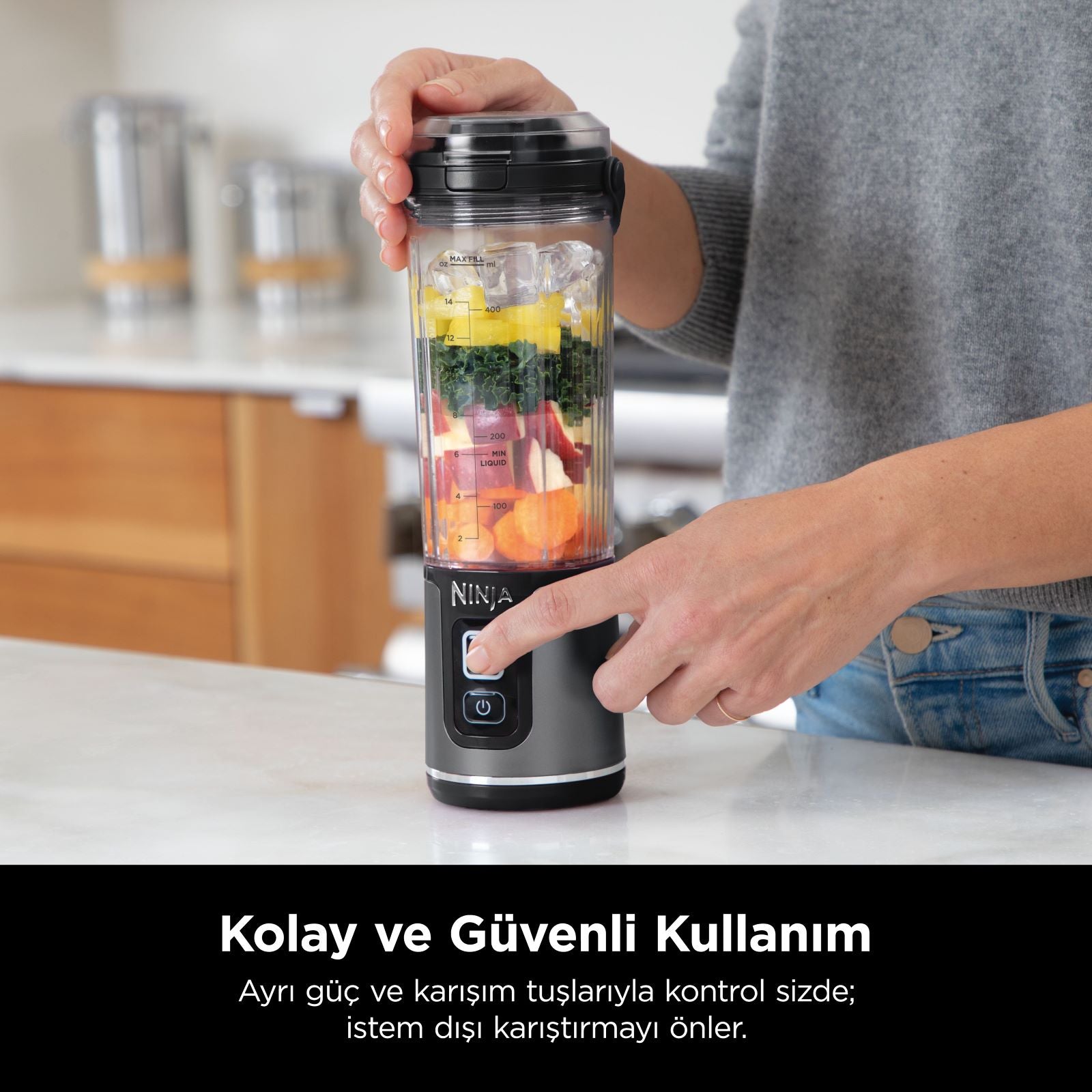 BC151EUBK- Ninja Blast Siyah