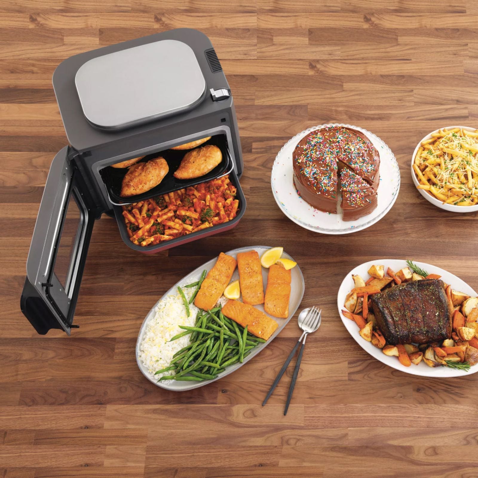 NINJA COMBI 12 in 1 AIR FRYER&FIRIN GRİ