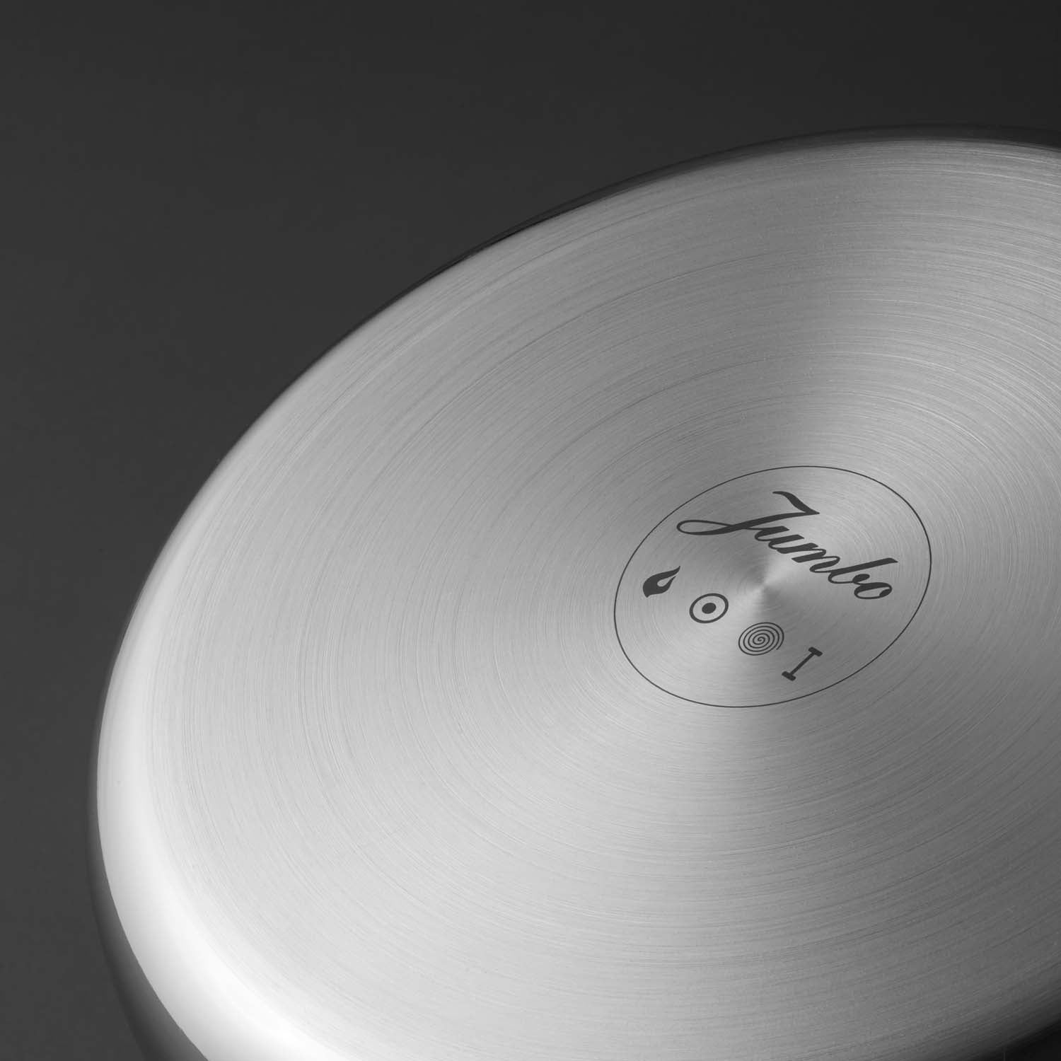 Jumbo Flame 5PLY 8 Parça İndüksiyon Tabanlı Çelik Tencere Seti