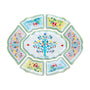 Baci Milano Mamma Mia Ağaç Desenli 7 Parça Meze Tabağı 50 cm x 60 cm