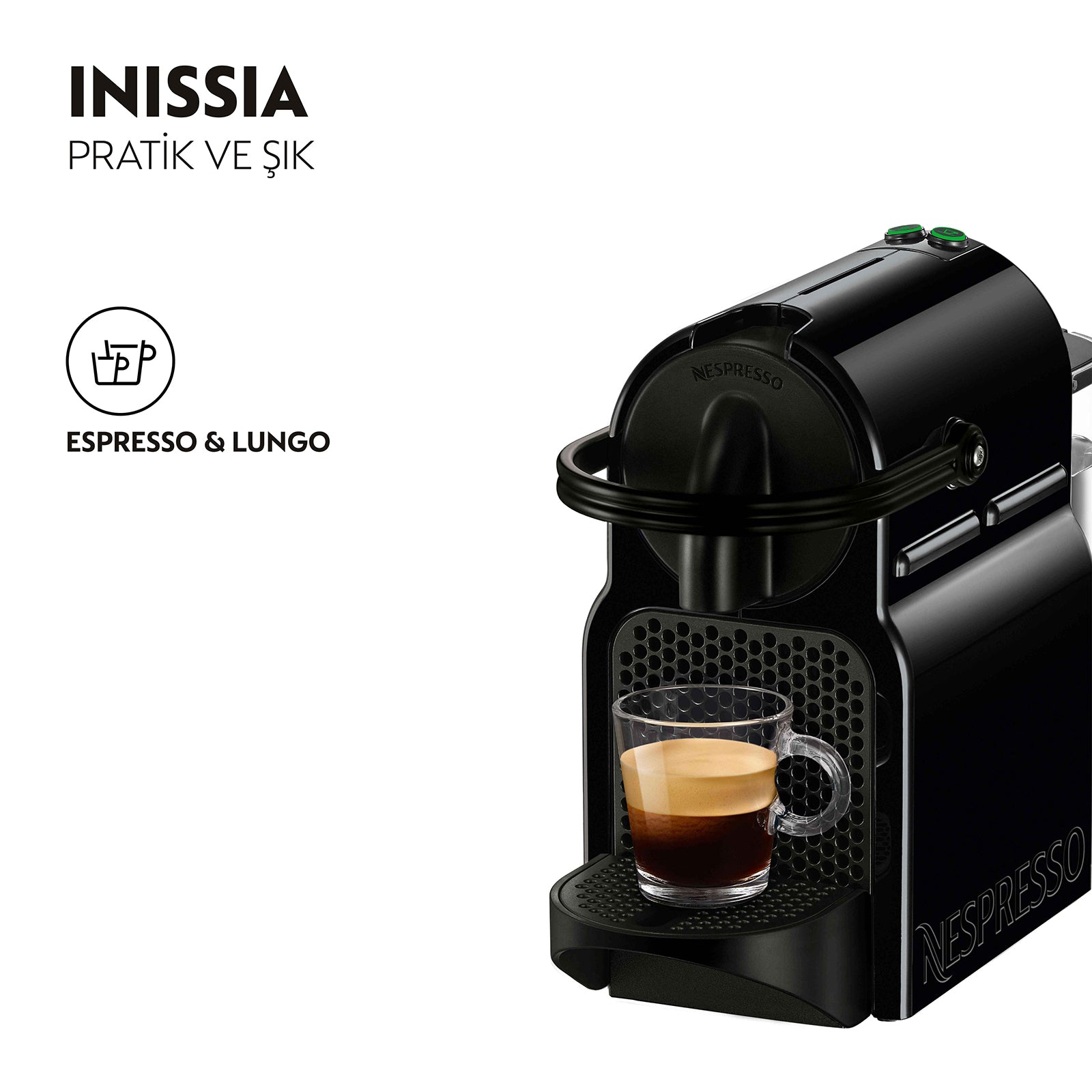 NESPRESSO INISSIA D40 BLACK