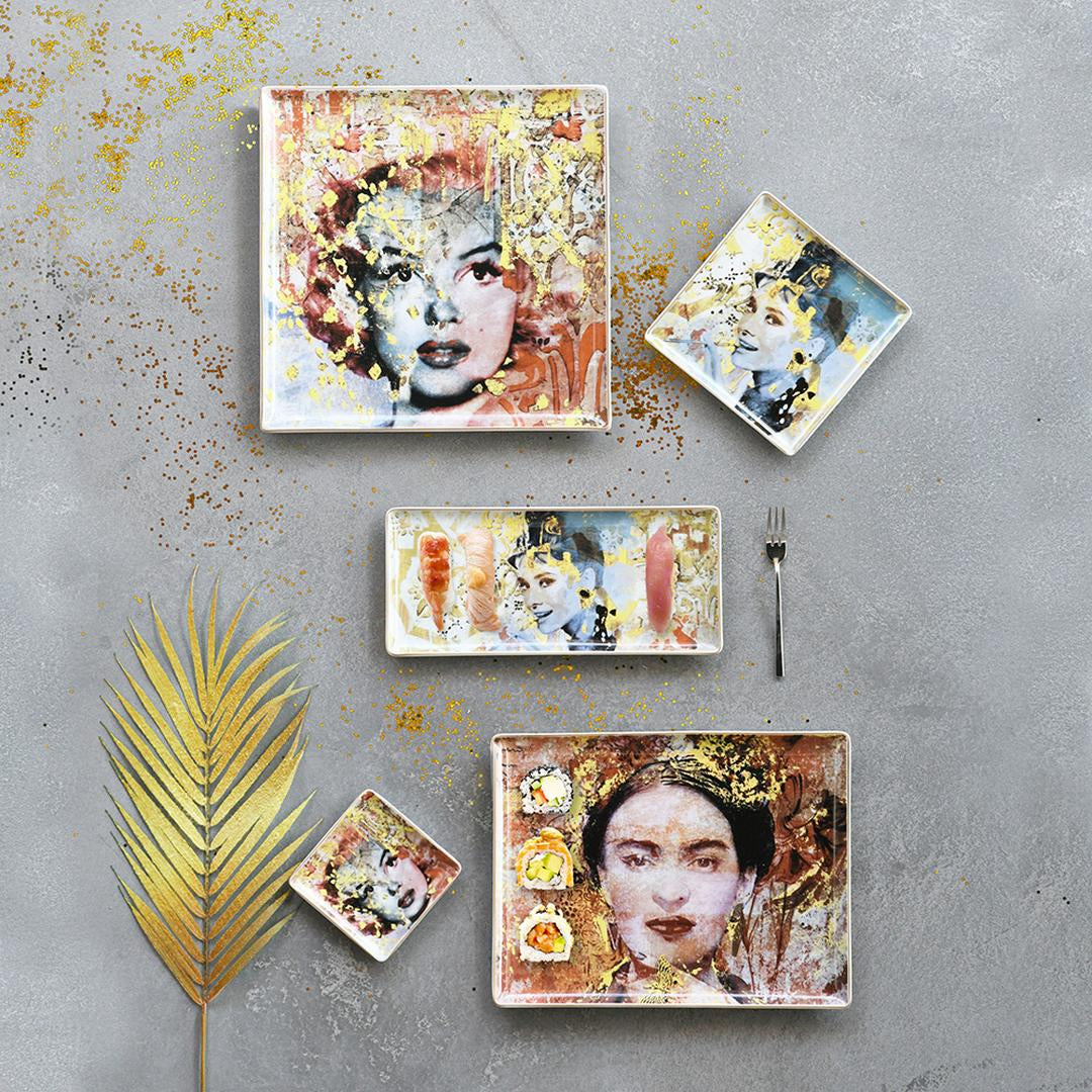 Baci Milano Memories Kare Tepsi 11x11 cm Marilyn