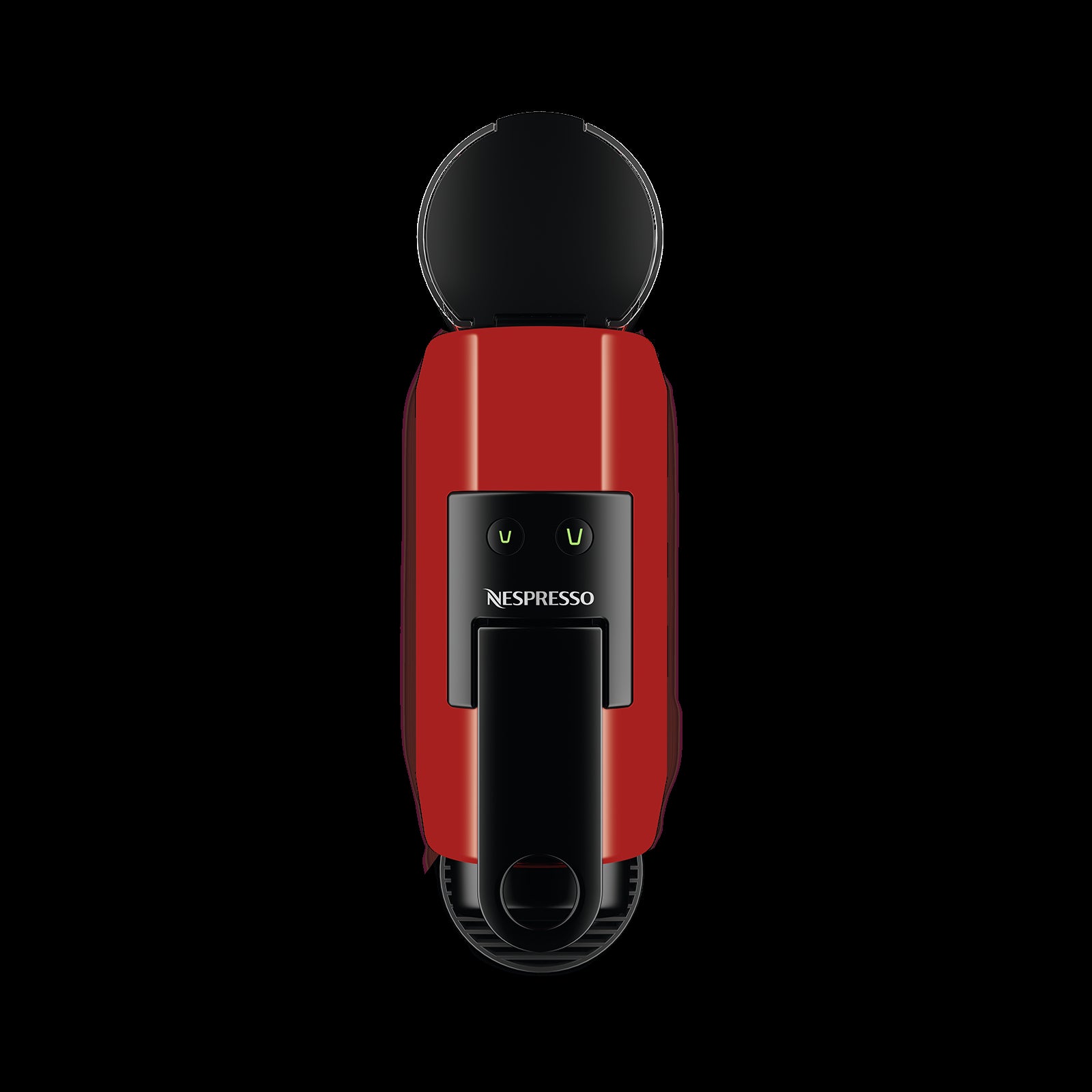 Nespresso D35 Essenza Mini Kırmızı Kahve Makinesi ve Süt Köpürtücü Aksesuar