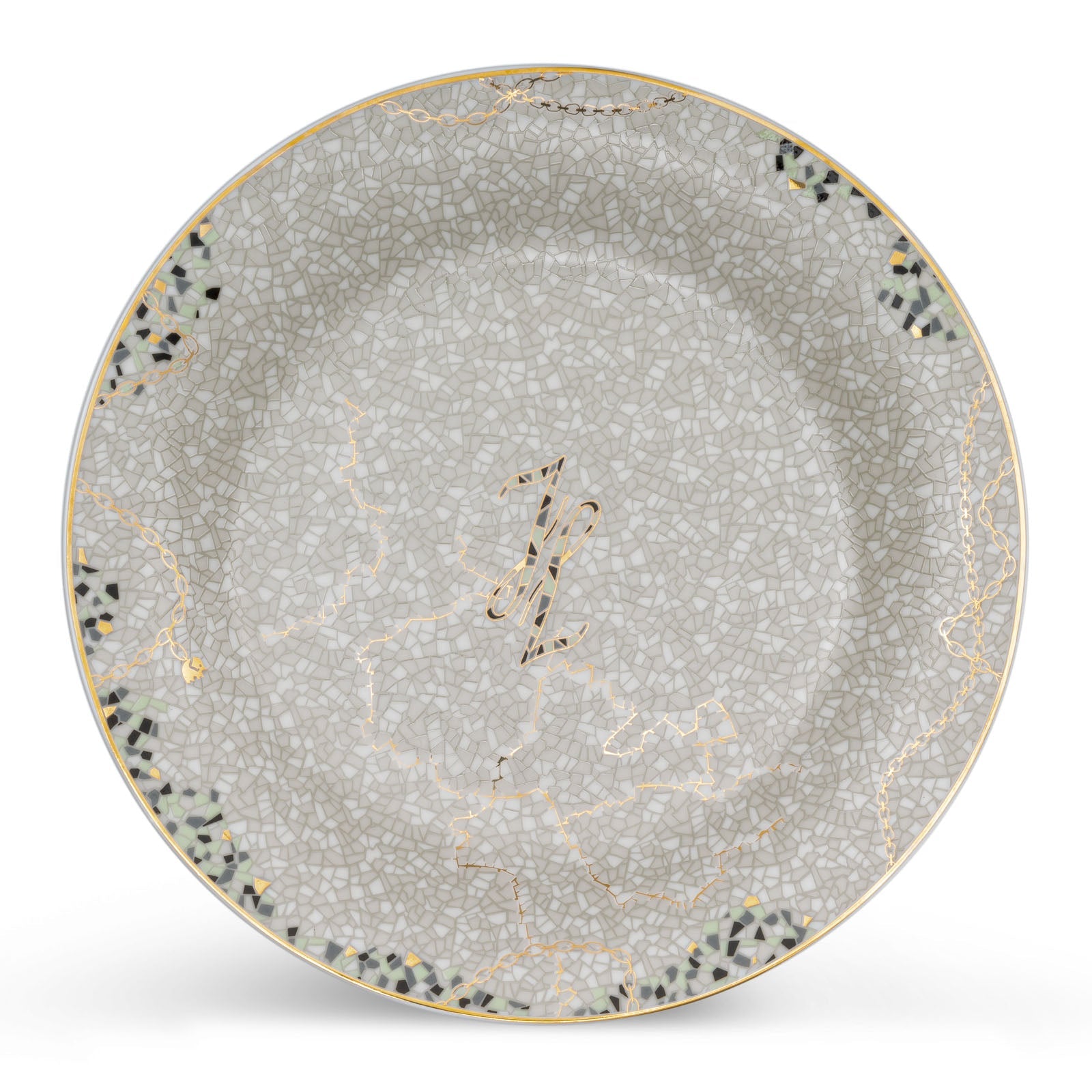 Jumbo Janti Gri 60 Parça 12 Kişilik Yemek Takımı