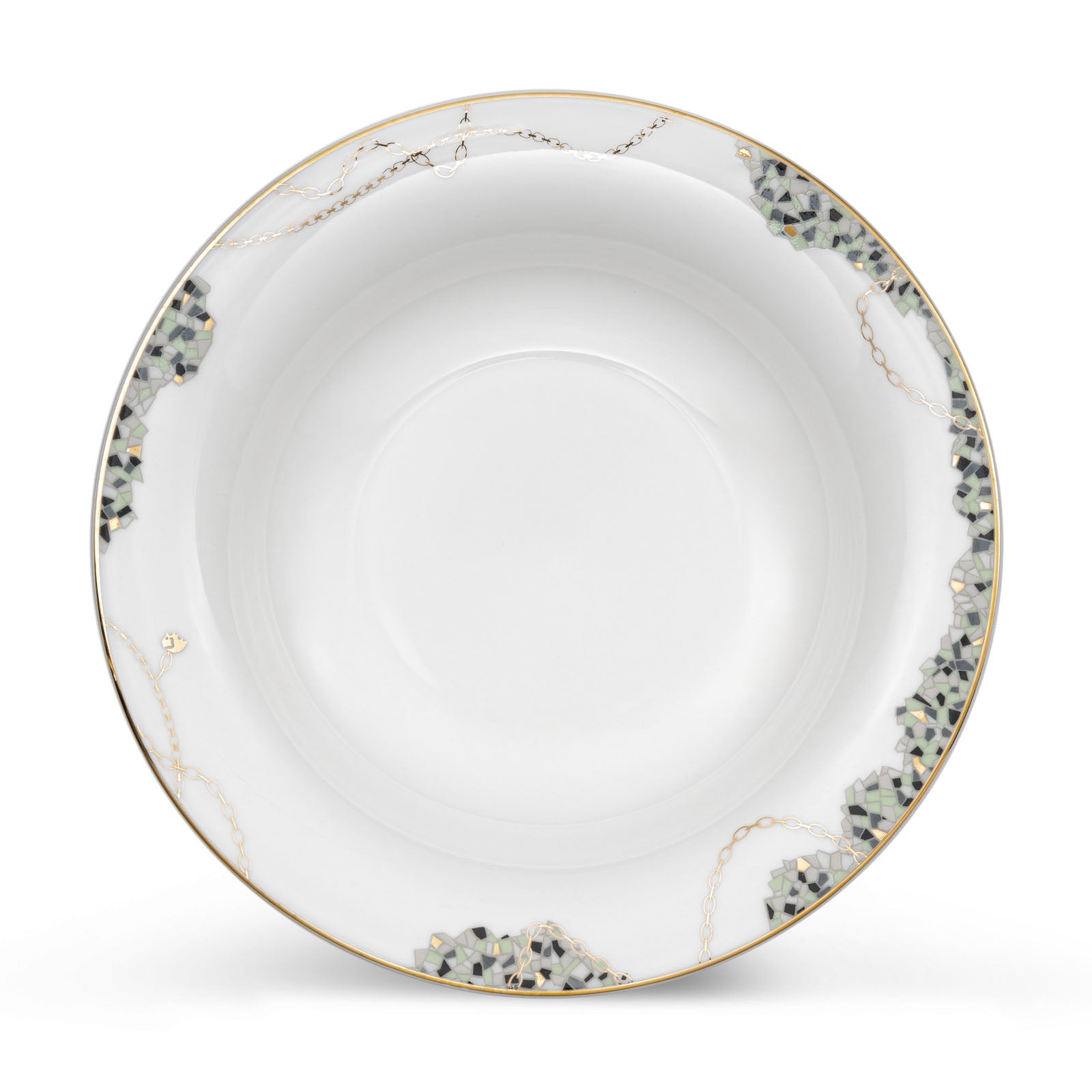 Jumbo Janti Gri 60 Parça 12 Kişilik Yemek Takımı