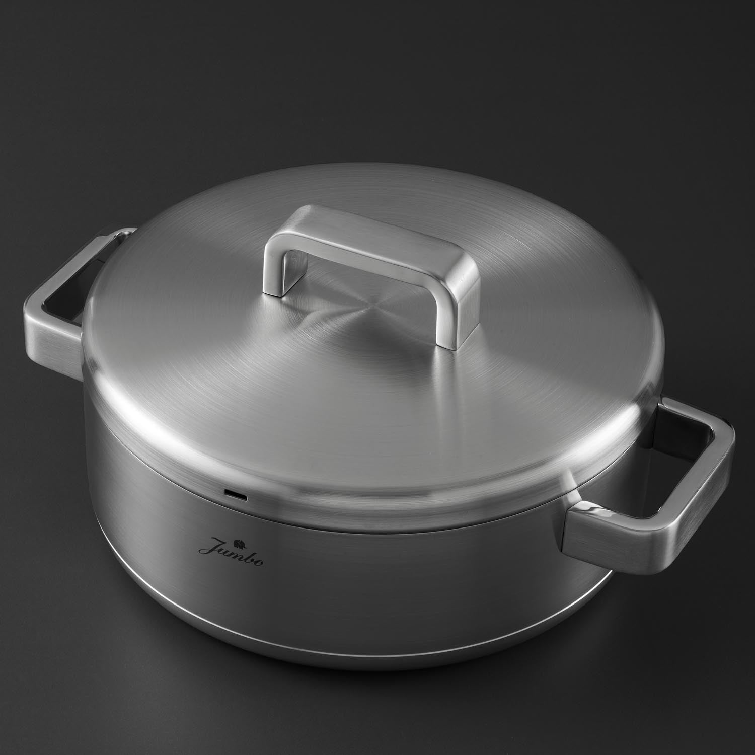 Jumbo Monaco 3PLY 8 Parça İndüksiyon Tabanlı Tencere Seti