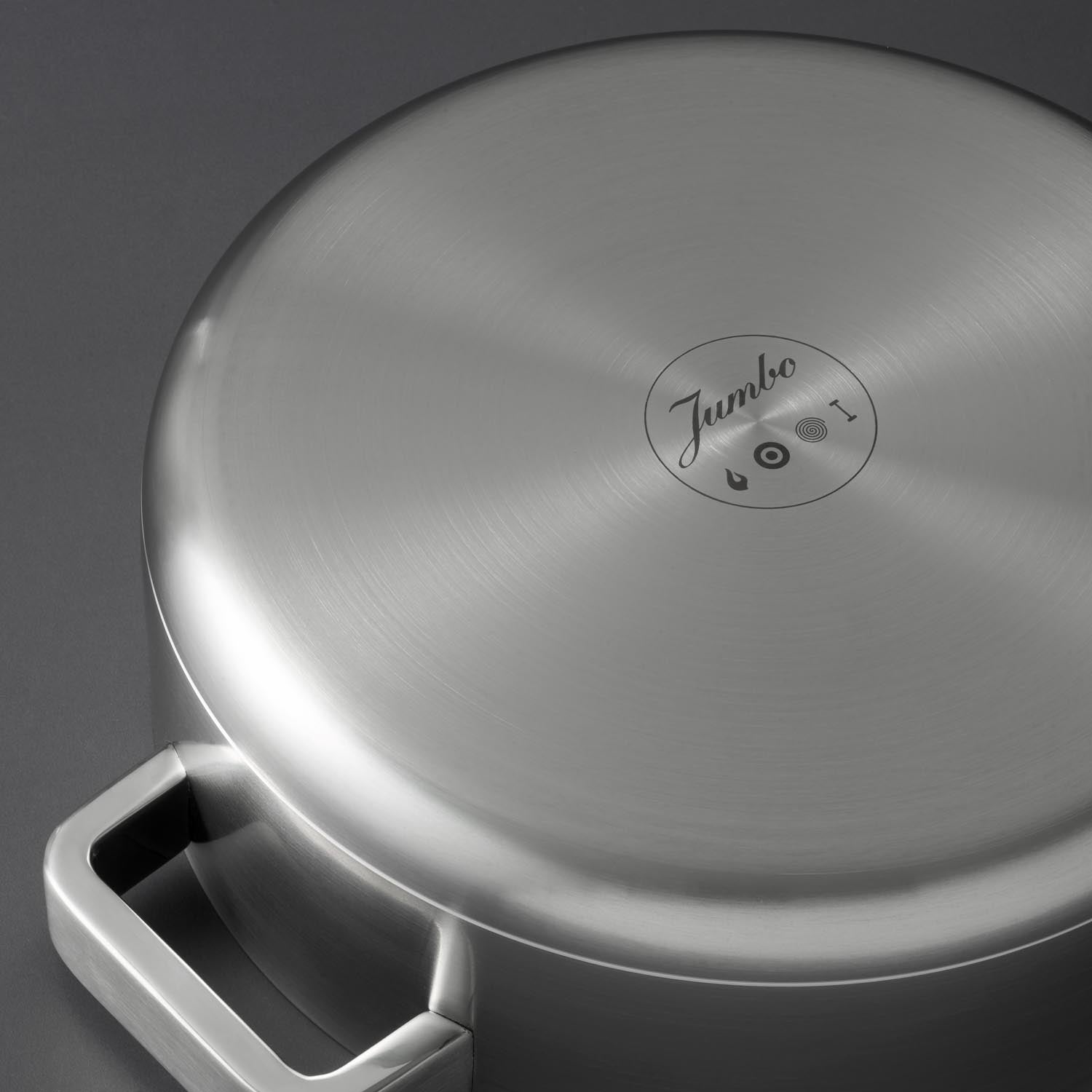 Jumbo Monaco 3PLY 8 Parça İndüksiyon Tabanlı Tencere Seti