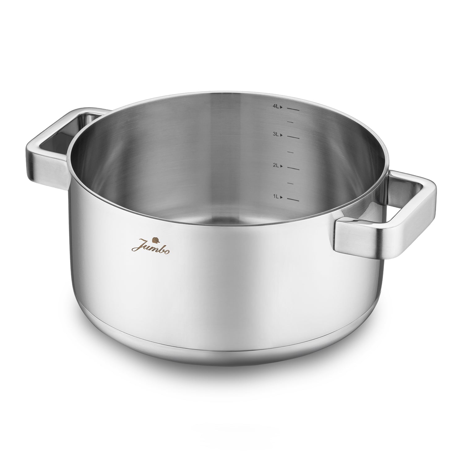 Jumbo Monaco 3PLY 8 Parça İndüksiyon Tabanlı Tencere Seti