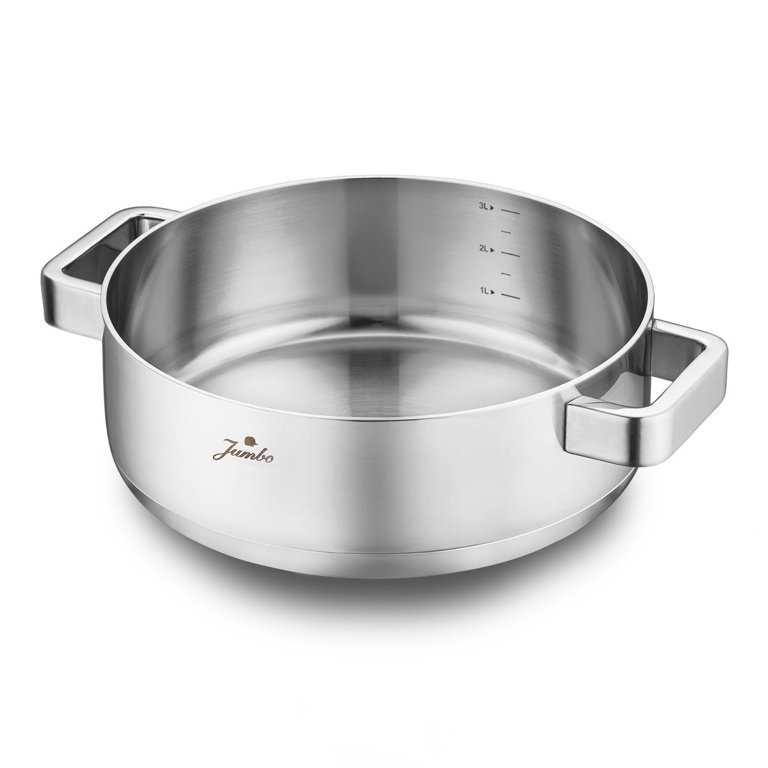 Jumbo Monaco 3PLY 8 Parça İndüksiyon Tabanlı Tencere Seti