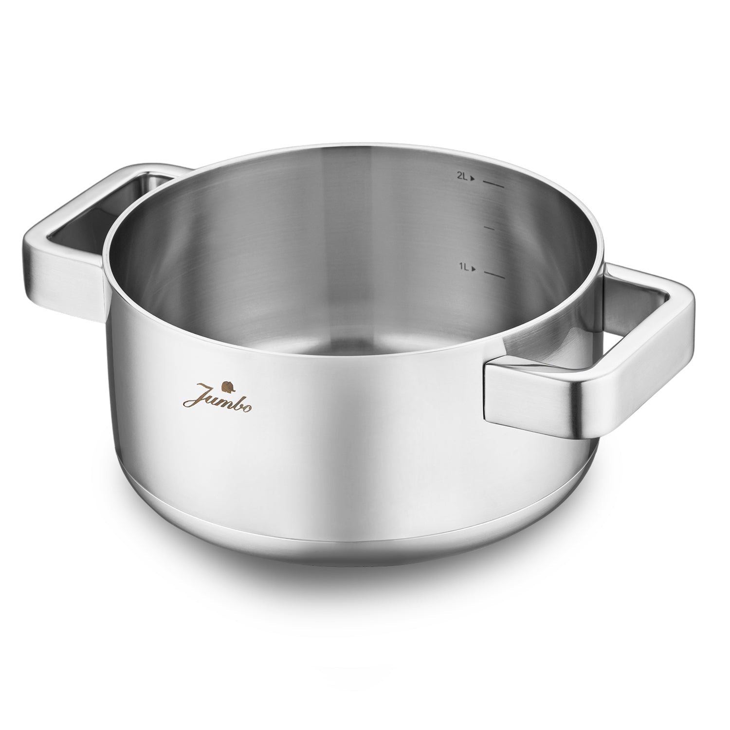 Jumbo Monaco 3PLY 8 Parça İndüksiyon Tabanlı Tencere Seti