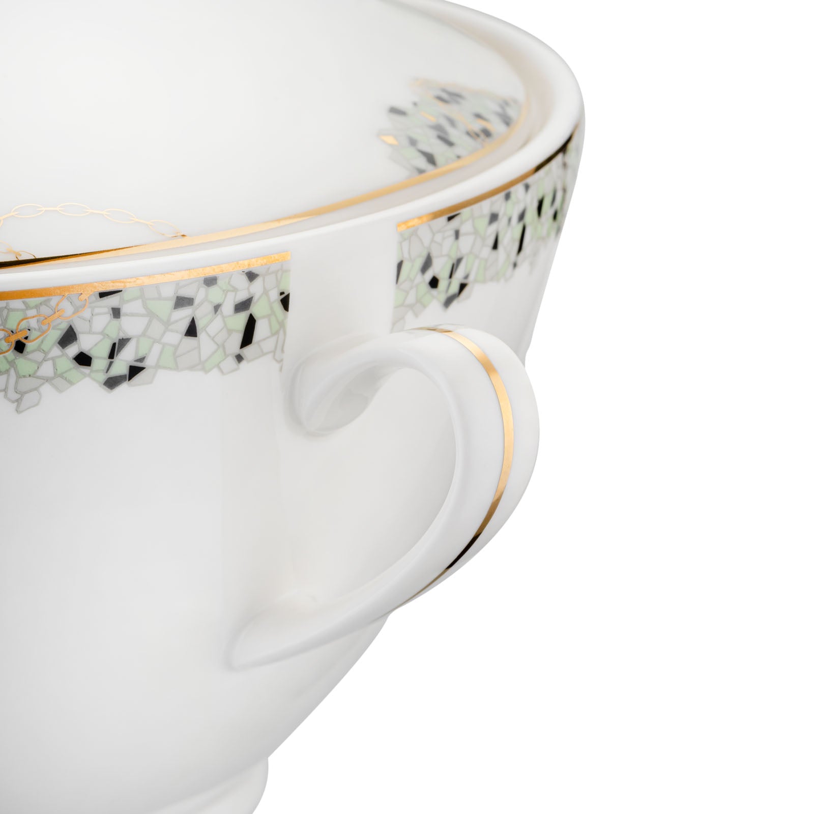 Jumbo Janti Gri 60 Parça 12 Kişilik Yemek Takımı