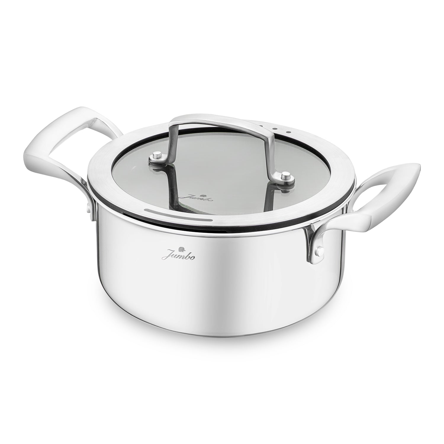 Jumbo Breda 3PLY 7 Parça Çelik Tencere Seti