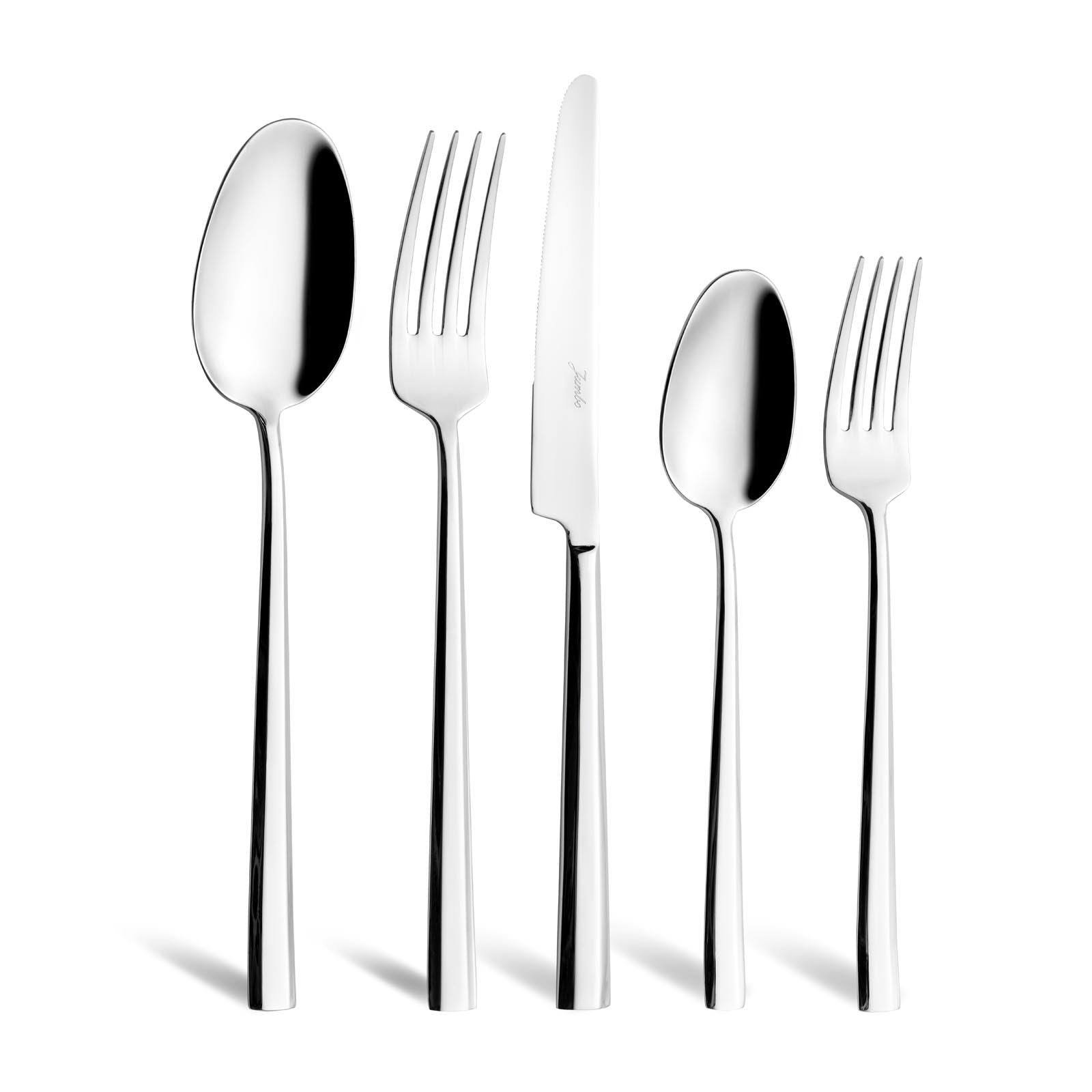 Jumbo 3404 60 Parça 12 Kişilik Çelik Çatal Kaşık Bıçak Takımı