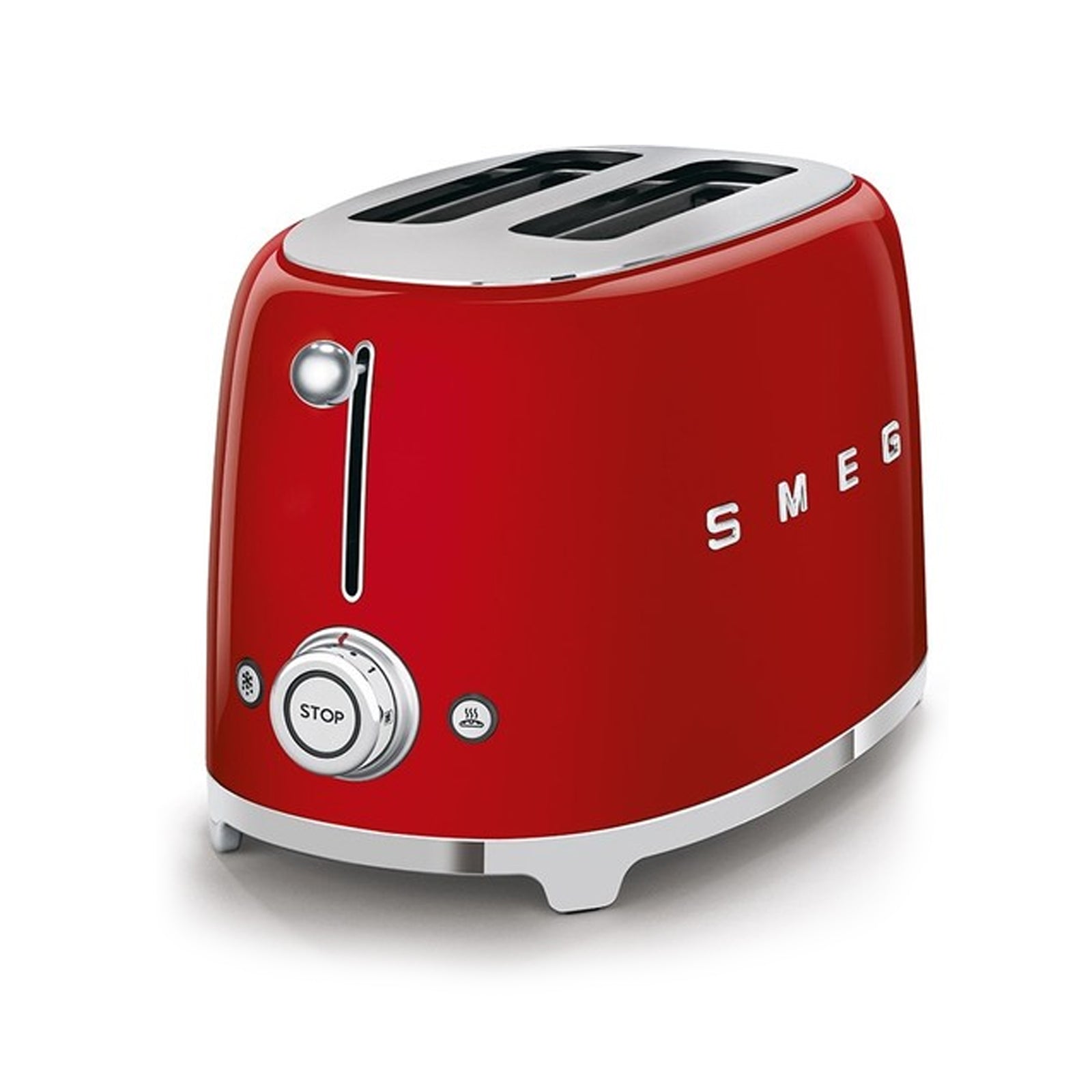 Smeg 2x2 Ekmek Kızartma Makinesi Kırmızı TSF01RDEU
